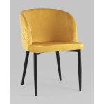 Стул Оскар велюр оранжевый