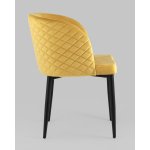 Стул Оскар велюр оранжевый