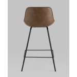 Стул полубарный TEXAS экокожа коричневый