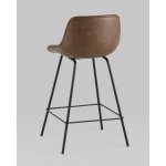 Стул полубарный TEXAS экокожа коричневый