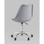 Стул офисный BLOK NEW пластиковый серый