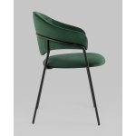 Стул Алексис велюр зелёный