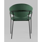 Стул Алексис велюр зелёный