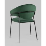 Стул Алексис велюр зелёный