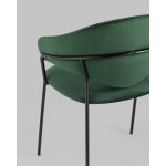 Стул Алексис велюр зелёный