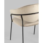 Стул Алексис велюр капучино