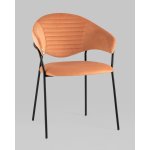 Стул Алексис велюр оранжевый