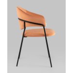 Стул Алексис велюр оранжевый