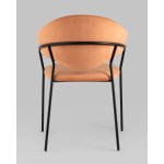 Стул Алексис велюр оранжевый