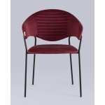 Стул Алексис велюр винный