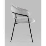 Стул Алексис велюр серый