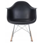 Кресло-качалка DOBRIN DAW ROCK (цвет черный)