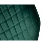 Стул полубарный DOBRIN CHRISTIAN'65 (черные ножки, зеленый велюр (V108-64))