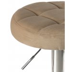 Табурет барный DOBRIN BRUNO (бежевый велюр (MJ9-10))
