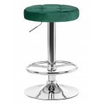 Табурет барный DOBRIN BRUNO (зеленый велюр (MJ9-88))