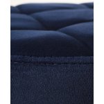 Табурет барный DOBRIN BRUNO (синий велюр (MJ9-117))