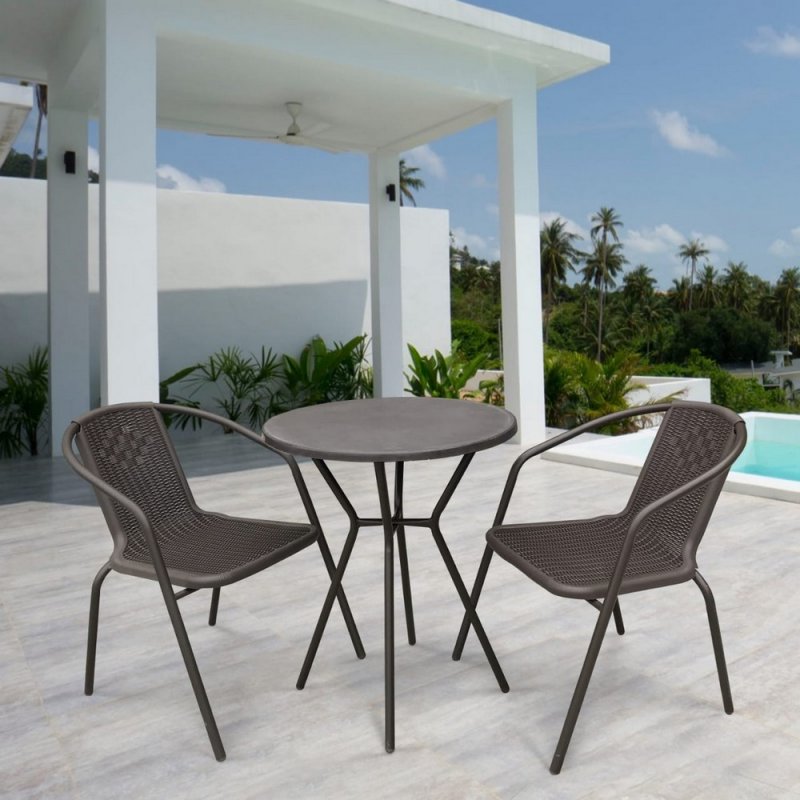 Комплект мебели Асоль-5 LRC01/LRT01-D60 Dark Brown (2+1)