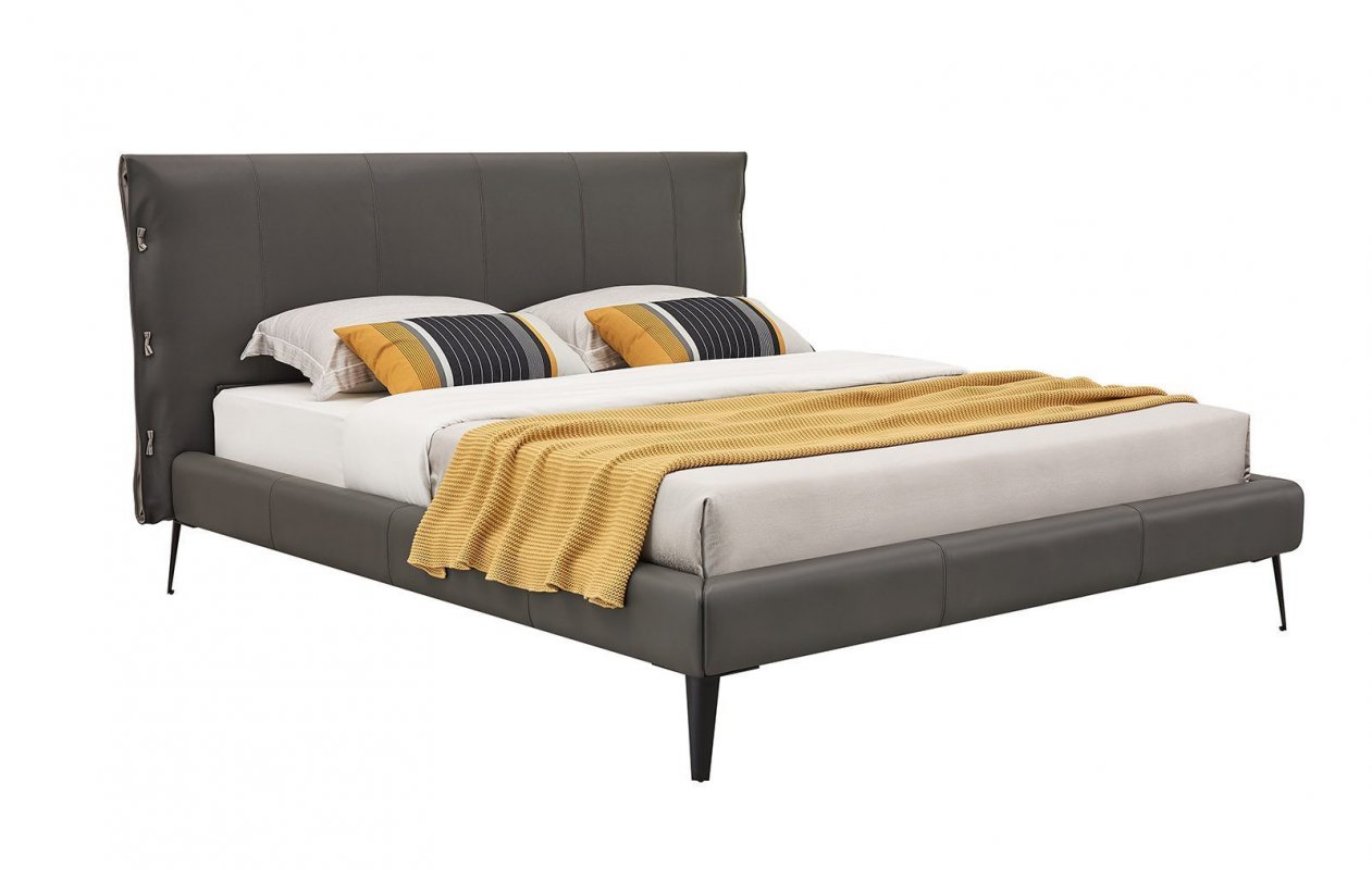 Кровать GC1727 (160-200) графит PC019-4099/SA110