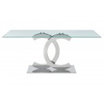 Стол FT 151 (180) прозрачный