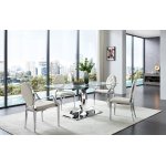 Стол FT 151 (180) прозрачный