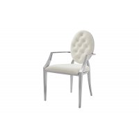 Стул Y110B бежевый бархат