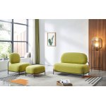 Диван SOFA 06-02 (2-х местный) желтый A652-21