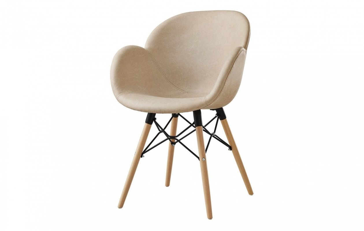 Стул FL-08 WNPS бежевый (HE510-01B)