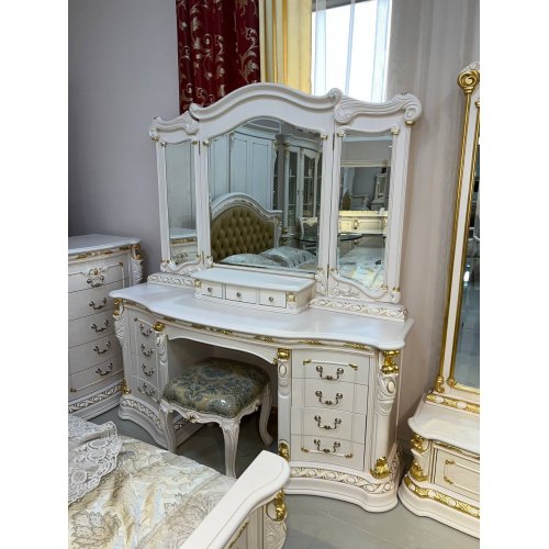 ИЗАБЕЛЛА 208 Туалетный стол А с зеркалом А