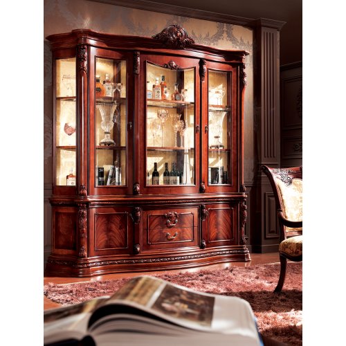 ИЗАБЕЛЛА Сarpenter 208 Витрина 3-х дверная 