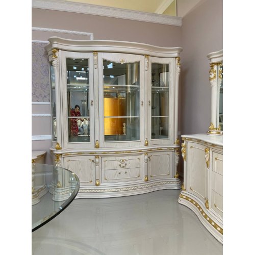 ИЗАБЕЛЛА Сarpenter 208 Витрина 5-ти дверная ИЗАБЕЛЛА Сarpenter 208 Витрина 5-ти дверная