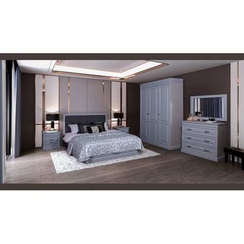 АНАСТАСИЯ Спальня с 3-х дверным шкафом