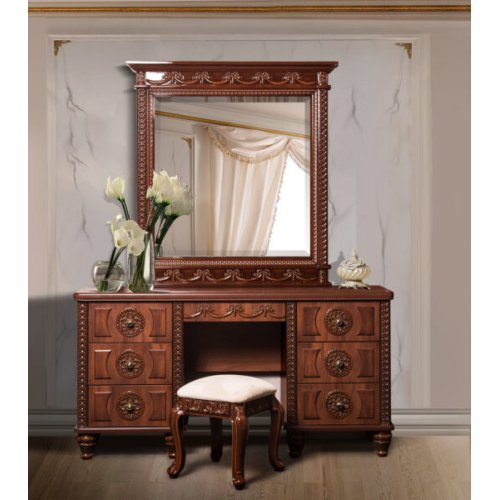 КАСТИЛИЯ Туалетный стол с пуфом