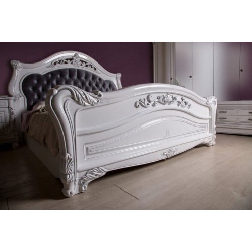 КАСАНДРА Кровать 1,8 (серебро)