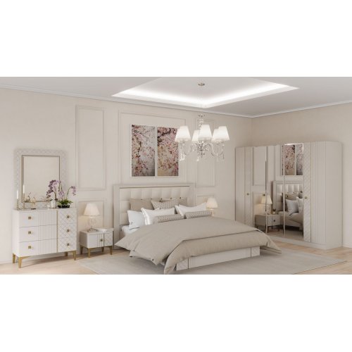 ЛАУРА Спальня с  5-ти дверным шкафом 