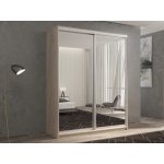 КААППИ-1 Шкаф-купе 2-х дверный с зеркалом 120*45