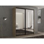 КААППИ-1 Шкаф-купе 2-х дверный с зеркалом 120*45