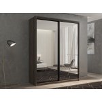 КААППИ-1 Шкаф-купе 2-х дверный с зеркалом 120*45
