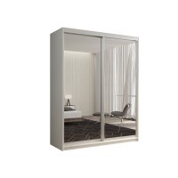 КААППИ-1 Шкаф-купе 2-х дверный с зеркалом 140*45