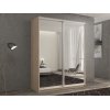 КААППИ-1 Шкаф-купе 2-х дверный с зеркалом 160*45