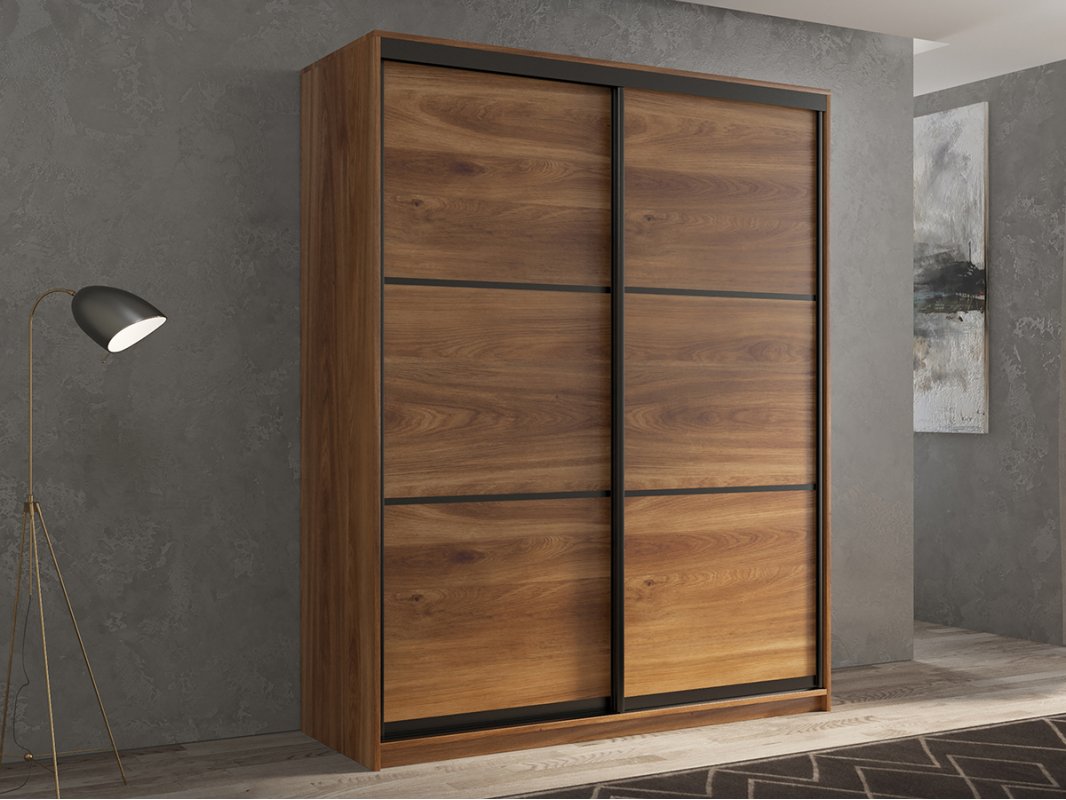 КААППИ-4 Шкаф-купе 2-х дверный 120*60 (ЛДСП/ЛДСП)