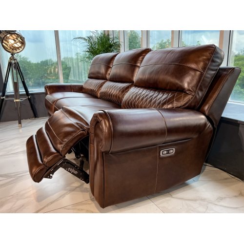 РЕДПОРТ Диван 3-х местный с электрореклайнером