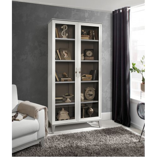 PALMARI P2230=БИБЛИОТЕКА 2 ДВ. ПОЛКИ ДСП 4 ШТ