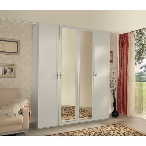 PALMARI P2560=ШКАФ 4 ДВ ЗЕРКАЛА 2 ШТ