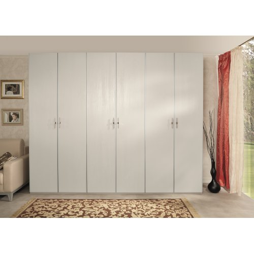 PALMARI P2650=ШКАФ 6 ДВ (С АЛЮМИНИЕВЫМ ПРОФИЛЕМ)