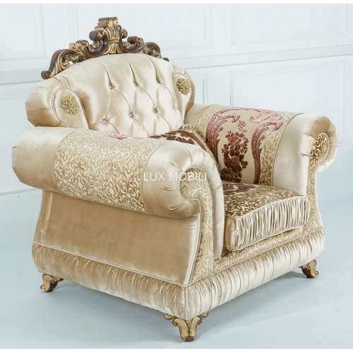 MONARCH LUX (МОНАРХ ЛЮКС) Кресло (Ткань 10) MONARCH LUX (МОНАРХ ЛЮКС) Кресло (Ткань 10)