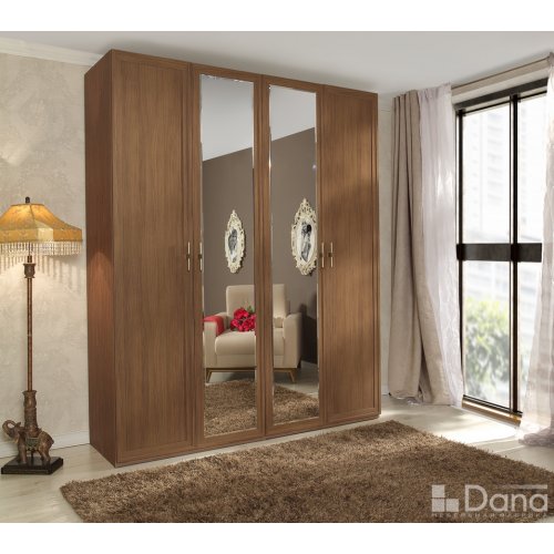 PALMARI P3560=ШКАФ 4 ДВ ЗЕРКАЛА 2 ШТ