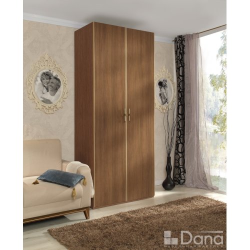 PALMARI P3610=ШКАФ 2 ДВ (С АЛЮМИНИЕВЫМ ПРОФИЛЕМ)