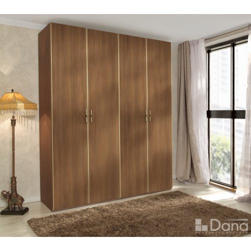 PALMARI P3630=ШКАФ 4 ДВ (С АЛЮМИНИЕВЫМ ПРОФИЛЕМ)