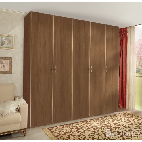 PALMARI P3640=ШКАФ 5 ДВ (С АЛЮМИНИЕВЫМ ПРОФИЛЕМ)