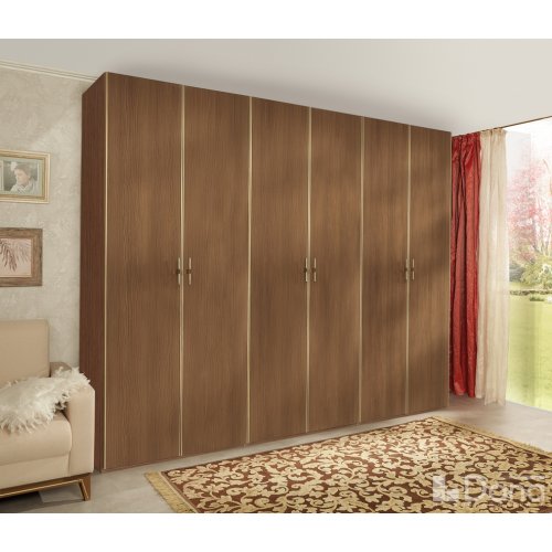 PALMARI P3650=ШКАФ 6 ДВ (С АЛЮМИНИЕВЫМ ПРОФИЛЕМ)